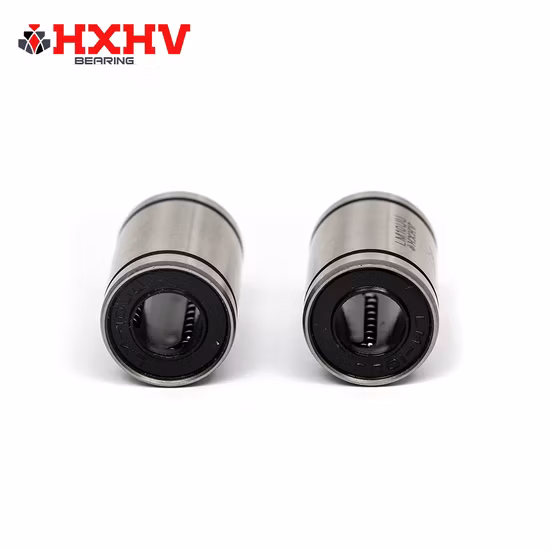 Recién llegado HXVH lm6uu lm8uu lm10uu lm12uu lm16uu lm20uu lm25uu lm30uu lm12luu 12mm sistema de guía de movimiento deslizante barato bujes de bolas cojinete lineal de casquillo